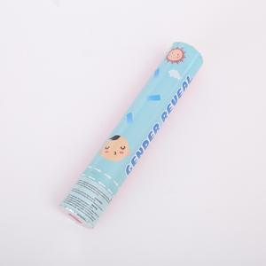 Экологичные квадратные конфетти-фейерверки для определения пола ребенка с конфетти-пушкой для вечеринки по случаю объявления пола - Product Image 2