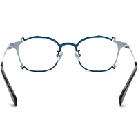 Gafas Borregls de Titanio para Hombre, Montura de Diseño de Marca, Gafas Cuadradas Vintage Retro, Gafas Ópticas Japonesas de Alta Calidad 185758