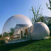 Maison préfabriquée en forme de dôme en acier galvanisé, transportable, moderne, en fibre de verre, pour habitation