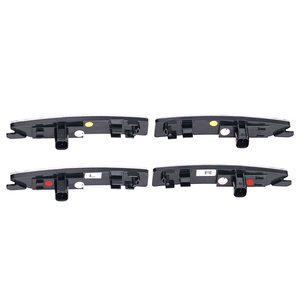 Ailead Lámpara LED de posición lateral para <span class=keywords><strong>Ford</strong></span> Mustang S650 2024-Lente ahumada y transparente, ámbar/rojo, paquete de <span class=keywords><strong>4</strong></span> - Product Image 5
