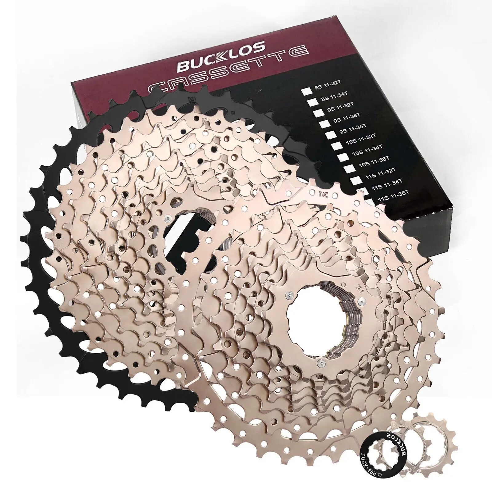 Велосипедная кассета BUCKLOS с полым дизайном, скорость 8/9, скорость 32T, 36T