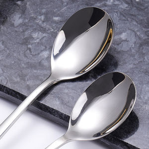 Juego de cubiertos en línea de <span class=keywords><strong>Amazon</strong></span>, tenedor de <span class=keywords><strong>postre</strong></span>, cuchara de mesa, cuchara de Corea de acero inoxidable - Product Image 6