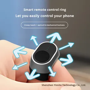 Mouse <span class=keywords><strong>Bluetooth</strong></span> multifungsi, untuk ponsel <span class=keywords><strong>Android</strong></span> dengan Remote kontrol, cincin Video, halaman jelajah, memutar, Volume pemotong - Product Image 4
