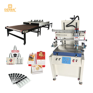 DOYAN Automatic Silk Screen <b>Printing</b> <b>Machine</b> for Flat 40x60cm Vacuum Adsorption Platform Bill Label Printer 300x500mm Print - Product Image 4