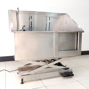 EUR PET Precio <span class=keywords><strong>de</strong></span> Fábrica Bañera Eléctrica Elevadora <span class=keywords><strong>de</strong></span> Acero Inoxidable Sostenible para Mascotas, Estación <span class=keywords><strong>de</strong></span> Baño y Aseo para Perros y Gatos - Product Image 2