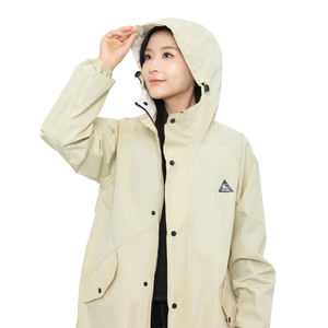 Ropa impermeable y resistente a la intemperie de moda para hombres y mujeres con capucha Los impermeables Oxford de fábrica se pueden reutilizar - Product Image 1