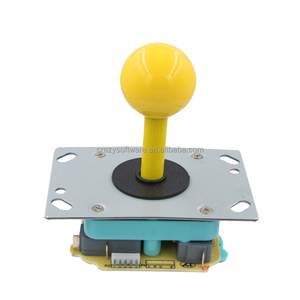 高品质街机DIY红黄球4向操纵杆战斗棒零件 - Product Image 2