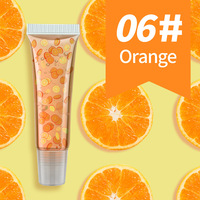 Op maat gemaakte logo kruiden-honing fruit lipgloss hydraterend veganistisch natuurlijk langdurig lichtmakend lijntjes verminderend groothandel privé 10ml