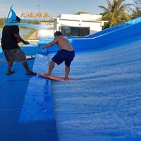 Machine à vagues pour parc aquatique Dalang, simulateur de surf fou, Flowrider, machine à surf sur vagues pour hôtel de villégiature
