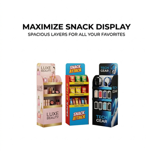 Expositor de Cartón Personalizado al 100% para Cosméticos y Productos de Belleza de Lujo en Supermercados - Product Image 2