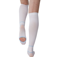 Chaussettes de compression personnalisées pour femmes et hommes, hautes jusqu'au genou, chaussettes amusantes pour la course à pied, le sport, athlétiques, hautes jusqu'aux genoux, hautes jusqu'à la cuisse