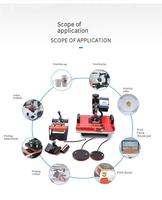 Machine de marquage à chaud multifonctionnelle dix-en-un