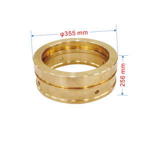 Machines d'ingénierie d'excavatrice de tolérance de précision de manchon en bronze lubrifié par huile d'auto - Product Image 1