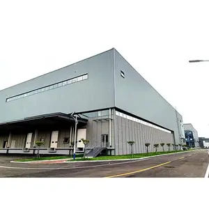 瓦楞建筑钢棚预制钢结构厂房仓库房屋建筑