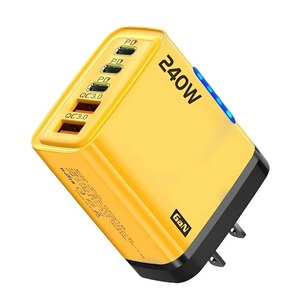 ที่ชาร์จเร็ว USB <span class=keywords><strong>C</strong></span> หลายพอร์ต120วัตต์กำลังไฟสูงมี5พอร์ตอะแดปเตอร์ติดผนัง QC30สำหรับโทรศัพท์มือถือแท็บเล็ตแล็ปท็อปปลั๊ก EU US UK - Product Image 1