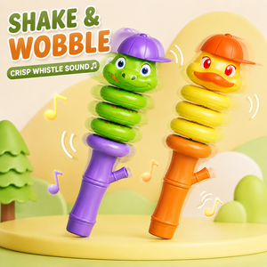 Jouet <span class=keywords><strong>Serpent</strong></span> Lumineux Torsadé et Canard Balancelant, Jouets LED Lumineux Rotatifs Anti-Stress pour Enfants - Product Image 4