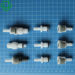 Conector Rápido de Codo Recto Enchufable de Plástico POM Serie JU AP, Macho y Hembra, Grado de Moldeo, Venta al por Mayor - Product Image 1