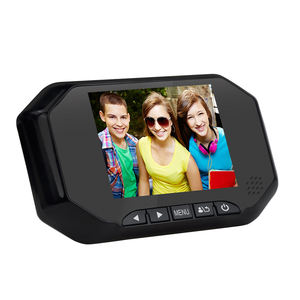 批发价格隐藏门电话偷窥门查看器3.5英寸监视器猫眼视频家庭偷窥摄像机 - Product Image 3