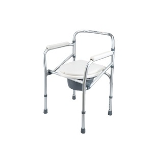 Commode Chair Portable <b>Folding</b> With Seat And <b>Bucket</b> For Elderly Hospital Use - Product Image 5