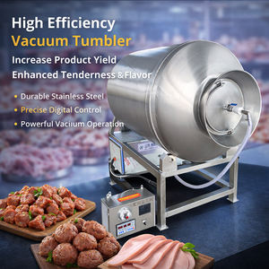 เครื่องหมักเนื้อสุญญากาศจากโรงงานโดยตรง เครื่องหมักเนื้อแบบกำหนดเองสำหรับเนื้ออกไก่งวง คอเป็ด <span class=keywords><strong>ปลา</strong></span>เขียว สำหรับการหมักและการแปรรูป - Product Image 1