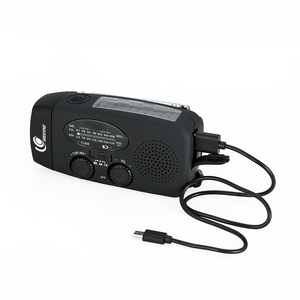 Venta al por mayor de alta calidad portátil solar manivela linterna fm <span class=keywords><strong>radio</strong></span> noaa - Product Image 4