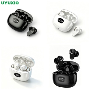 Auriculares Inalámbricos TWS, Auriculares Intrauditivos, Auriculares Estéreo HiFi, <span class=keywords><strong>Bluetooth</strong></span> 5.4, Llamadas Nítidas, Graves Profundos, para Entrenamiento y Desplazamientos - Product Image 1