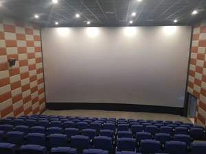 Écran de projection <span class=keywords><strong>acoustique</strong></span> métallique NVVDOOO XF-18 à épissure sans couture, gain 2.0-3.0, pour cinémas, portable, avec angle de vision de 160°, 16:9 - Product Image 2