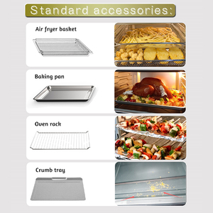 Fabbrica diretta 30L grande capacità in acciaio inox risparmio energetico forno elettrico <span class=keywords><strong>sano</strong></span> Oil-Free aria frittura per uso domestico - Product Image 6