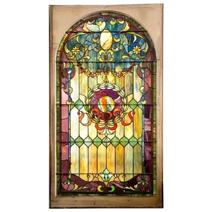 Panneau de <span class=keywords><strong>vitrail</strong></span> plat en verre trempé massif fait main, personnalisé, pour fenêtres d'église religieuse du Shandong, portes de maison et décoration <span class=keywords><strong>intérieure</strong></span> - Product Image 6