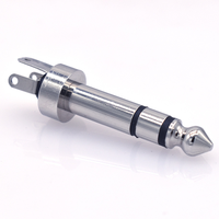 Prises de connecteur de haut-parleur audio mono de 6.35mm pour connecteurs audio PCB à souder