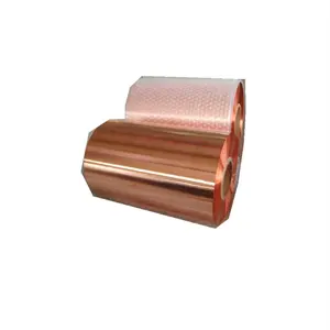 2024 bobina laminada de lámina de cobre suave de 10mm a 1250mm de ancho en existencias