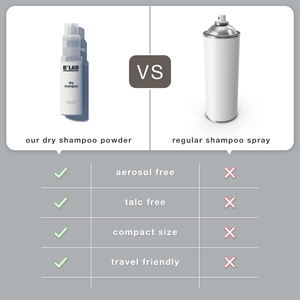 Private Label Trocken <span class=keywords><strong>shampoo</strong></span> pulver Öl entfernen Flauschiges Haar volumen pulver Travel Portable Organic <span class=keywords><strong>Dry</strong></span> <span class=keywords><strong>Shampoo</strong></span> Powder - Product Image 4