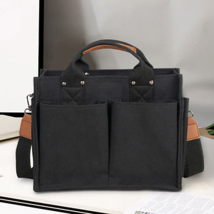 Extra Heavy-Weight <b>Large</b> Personalized Boat Tote Cotton Canvas Handbag - Product Image 2