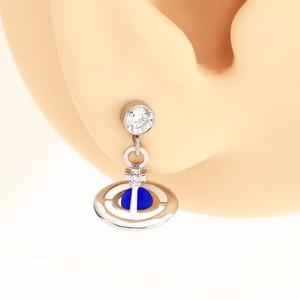 Pendientes de tuerca que se pueden desenroscar <span class=keywords><strong>en</strong></span> ambos lados Saturno Esfera <span class=keywords><strong>Piercing</strong></span> Pendientes G23 Aleación de titanio Joyería corporal Hilo interno - Product Image 3