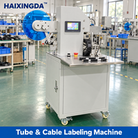 Machine d'étiquetage de câbles et de fils pour le marquage des faisceaux électriques, l'identification des tubes et les lignes de production industrielles