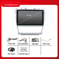 Autoradio pour Toyota Camry 2006-2011, autoradio 2 Din 10 pouces, CarPlay, Android Auto, GPS, WIFI, BT, FM, RDS, pièces automobiles
