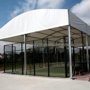 Techo Panorámico Personalizado para Pista <span class=keywords><strong>de</strong></span> Pádel con Césped Artificial Premium y Accesorios, Cubierta para Pista <span class=keywords><strong>de</strong></span> Pádel - Product Image 1