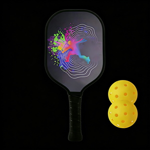 Raqueta de Pickleball de Fibra de Carbono Toray T700, Fabricada en China, Estándar USAPA, Legal para Torneos, Empuñadura Ergonómica Acolchada - Product Image 1