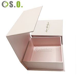 Luxury Gold Foil Print Magnetic Cardboard <b>Jewelry</b> Gift Box Matching Snap Microfiber Pouch Wedding <b>Jewelry</b> <b>Packaging</b> Set Custom C - Product Image 2