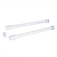 Applicateur vaginal en PP de qualité médicale super international avec bouchon à vis de 16 mm de diamètre pour pommade cosmétique, crème, produits pharmaceutiques