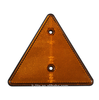 Triangle rouge de sécurité, triangle de signalisation pour remorque, camion, bus