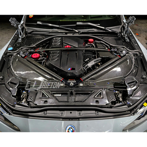 Kit de barres de renforcement de compartiment moteur en fibre de carbone haute résistance pour BMW G80 G81 M3 G82 G83 M4 - Product Image 4