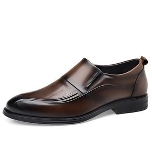 Handmade Custom Men's Casual <b>Shoes</b> <b>Height</b> <b>Increasing</b> Lace-Up Office & Career <b>Shoes</b> - Product Image 4