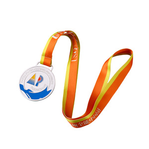 Medalla Personalizada Boyao de Aleación de Zinc, 50g, Oro/Plata, para Deportes, Competiciones, Campeones, Maratón, Insignia Conmemorativa, Negocios - Product Image 2