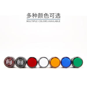 Interrupteur à bouton-poussoir électrique CNTD Changde LD16-22DS avec voyant lumineux et buzzer 22M 22SM - Product Image 4