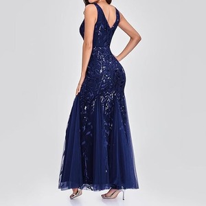 Nouvelle <span class=keywords><strong>robe</strong></span> de soirée sans manches, <span class=keywords><strong>robe</strong></span> de soirée pour femmes, <span class=keywords><strong>robe</strong></span> <span class=keywords><strong>sirène</strong></span> à paillettes - Product Image 4
