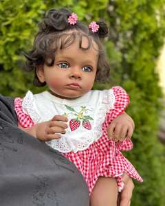 Boneka Bayi Reborn Silikon Vinyl Seluruh Tubuh MSYO New Healthy Complexion, Boneka Bayi Baru Lahir Realistis 22 Inci 55cm - Product Image 3