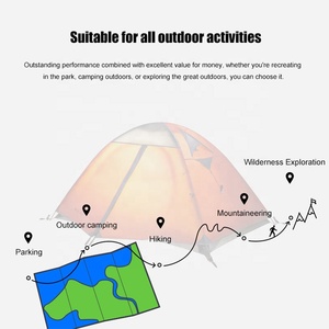 Tente de randonnée ultralégère pour l'aventure en plein air Wind Valley, tente pliable imperméable pour 1 à 2 personnes, pour le <span class=keywords><strong>camping</strong></span> et la randonnée - Product Image 5