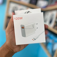 Chargeur Super Rapide Original en Gros avec Prise UE 120W et Câble USB Type-C 6A pour Adaptateur Xiaomi 120W