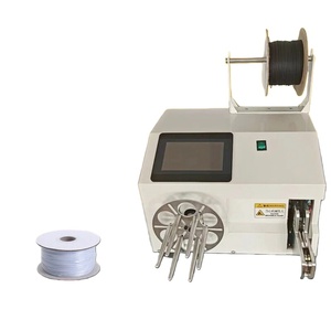 Machine automatique de bobinage et de ligature de câbles de petite taille, écran tactile intelligent pour câble de données USB, cordon d'alimentation, <span class=keywords><strong>enrouleur</strong></span> de câbles - Product Image 3